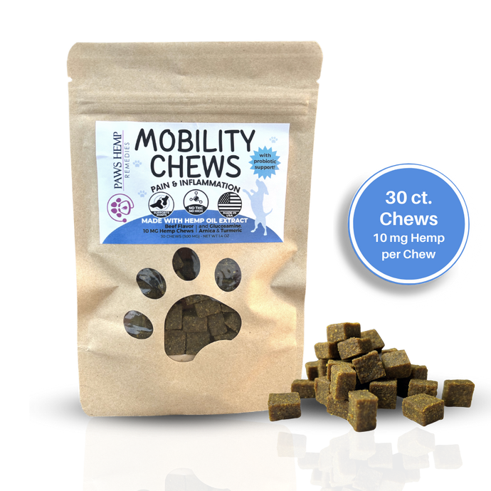 Mobility chews 30 ct 10mg per chew