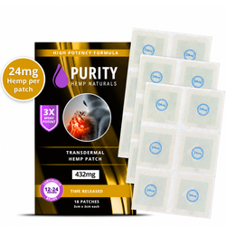 GOLD Pain Relief Patches 18 ct. (432 mg)