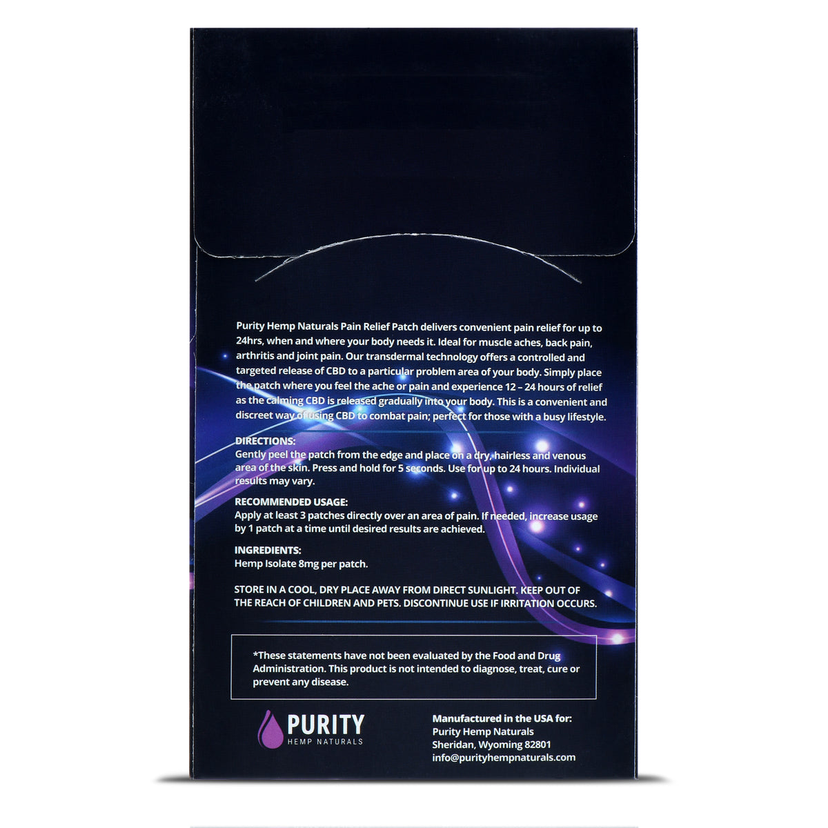 Pain Relief Patches 15 ct. (120 mg)