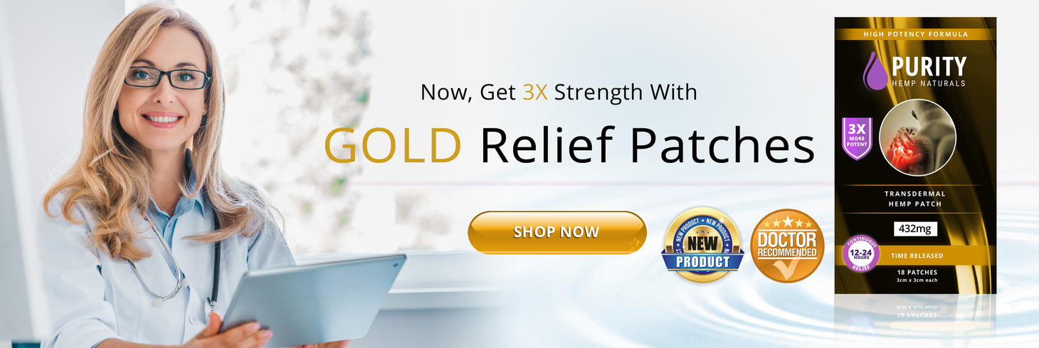 Purity Hemp Naturals Gold CBD hemp extract — premium full-spectrum formula